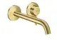 AXOR-HG-AXOR-One-Einhebel-Waschtischmischer-Unterputz-fuer-Wandmontage-mit-Hebelgriff-und-Auslauf-220-mm-Brushed-Brass-48120950 gallery number 1